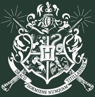 Harry Potter Hogwarts House Crest Women's T-Shirt - Green - L - Groen