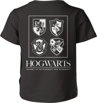 Harry Potter Hogwarts Kids' T-Shirt - Black - 134/140 (9-10 jaar) - L