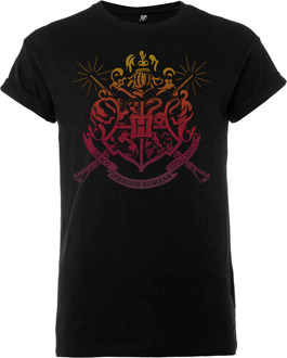 Harry Potter Hogwarts T-shirt - Zwart - L