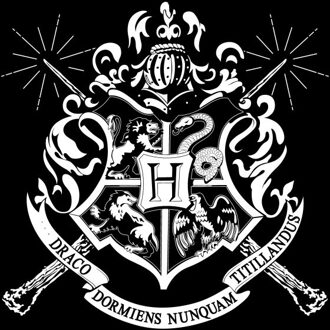 Harry Potter Hogwarts T-shirt - Zwart - L