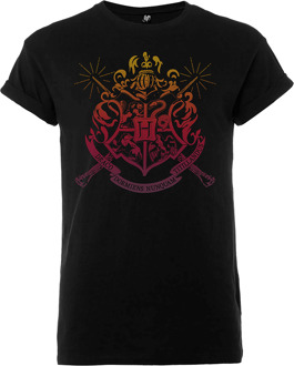 Harry Potter Hogwarts T-shirt - Zwart - M