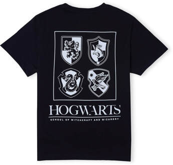 Harry Potter Hogwarts Women's T-Shirt - Black - XXL - Zwart