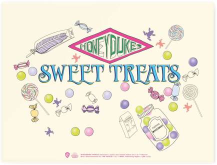 Harry Potter Honeydukes Sweets Chopping Board