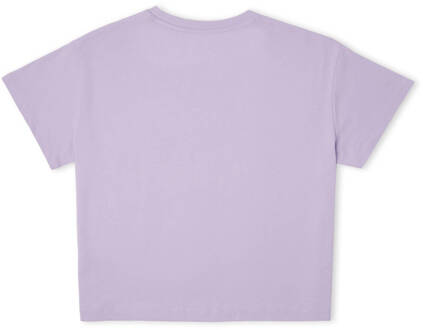 Harry Potter Honeydukes Women's Cropped T-Shirt - Lilac - XS - Lilac