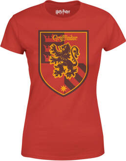 Harry Potter House Gryffindor Dames T-shirt - Rood - XXL