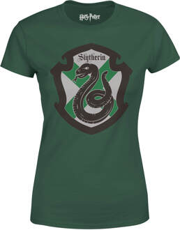 Harry Potter House Slytherin Dames T-shirt - Groen - L