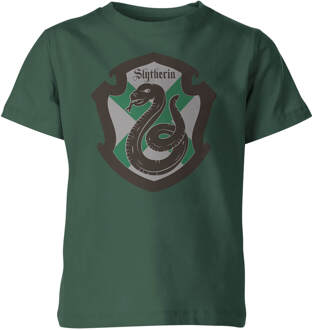 Harry Potter House Slytherin Kinder T-shirt - Groen - 122/128 (7-8 jaar)