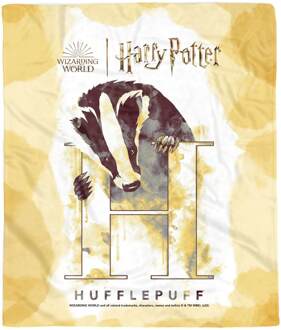 Harry Potter Hufflepuff Fleece Blanket - L