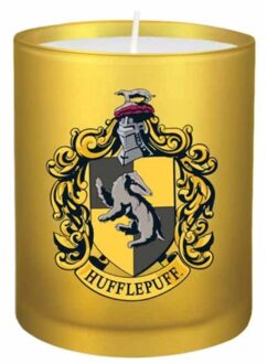 Harry Potter: Hufflepuff Glass Votive Candle - Luminaries - Insight Editions