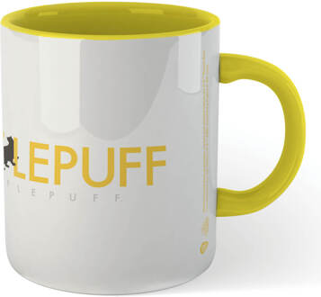 Harry Potter Hufflepuff Mug - Yellow Geel