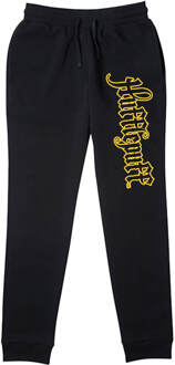 Harry Potter Hufflepuff Script Joggers - Black - XXL - Zwart