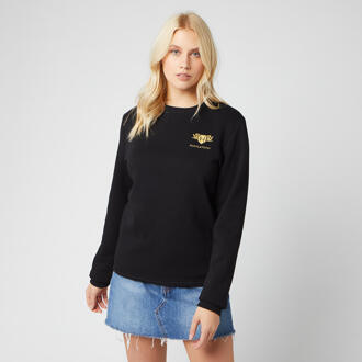 Harry Potter Hufflepuff Unisex Embroidered Sweatshirt - Black - XL Zwart