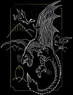 Harry Potter Hungarian Horntail Dragon t-shirt - Zwart - L