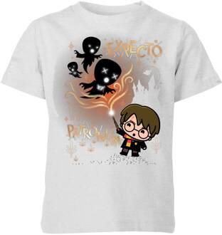 Harry Potter Kids Expecto Patronum Kids' T-Shirt - Grey - 134/140 (9-10 jaar) Grijs - L