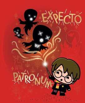Harry Potter Kids Expecto Patronum Men's T-Shirt - Red - XL - Rood