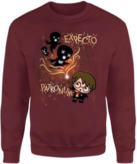 Harry Potter Kids Expecto Patronum Sweatshirt - Burgundy - XXL Rood