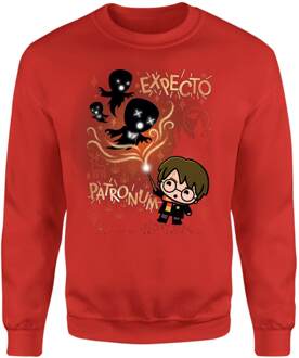 Harry Potter Kids Expecto Patronum Sweatshirt - Red - XL Rood