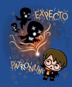 Harry Potter Kids Expecto Patronum Women's T-Shirt - Blue - M Blauw
