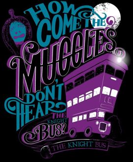 Harry Potter Knight Bus t-shirt - Zwart - L