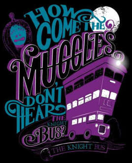 Harry Potter Knight Bus trui - Zwart - M