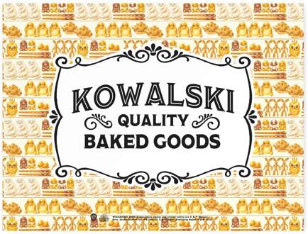Harry Potter Kowalski Quality Baked Goods Chopping Board