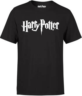 Harry Potter Logo T-Shirt - Zwart - L