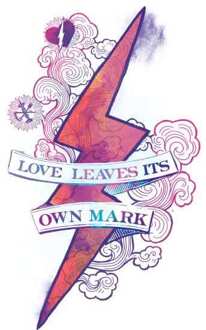 Harry Potter Love Leaves Its Own Mark t-shirt - Wit - XL