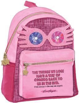Harry Potter Luna Lovegood Faux Leather Casual Fashion Backpack
