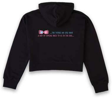 Harry Potter Luna Lovegood The Things We Lose Women's Cropped Hoodie - Black - XS - Zwart