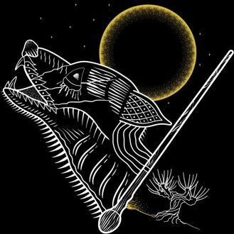 Harry Potter Lupin t-shirt - Zwart - S