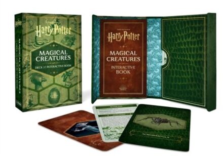 Harry Potter Magical Creatures Deck And Interactive Book - Donald Lemke