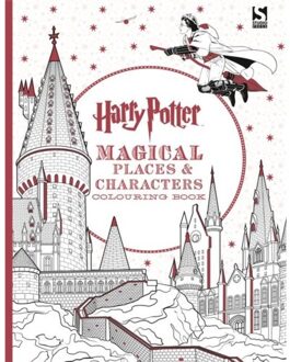 Harry Potter Magical Places and Characters Colouring Book