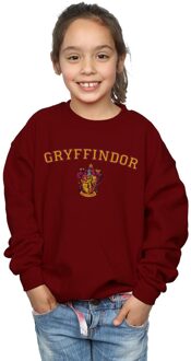 Harry Potter Meisjes Gryffindor Crest Sweatshirt (Bourgondië) Bourgogne - 12-13J / 152-158cm