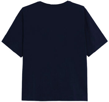 Harry Potter Meisjes Hedwig Zweinstein T-Shirt (Marine) Navy - 13J / 158cm