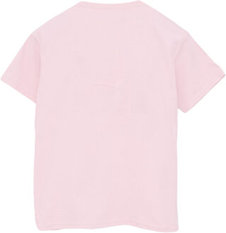 Harry Potter Meisjes Uil Brief Van Zweinstein Katoenen T-Shirt (Baby Roze) - 12-13J / 152-158cm