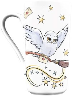 Harry Potter Mok Hedwig 470ml (Wit) - One Size