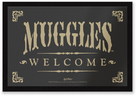 Harry Potter Muggles Welcome mat