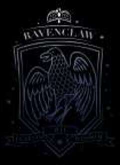 Harry Potter Ombré Collection 2022 Ombré Ravenclaw Sigil Men's T-Shirt - Black - 3XL Zwart