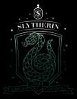 Harry Potter Ombré Slytherin Sigil Men's T-Shirt - Black - 5XL - Zwart