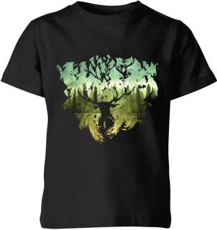 Harry Potter Patronus Lake kinder t-shirt - Zwart - 134/140 (9-10 jaar)