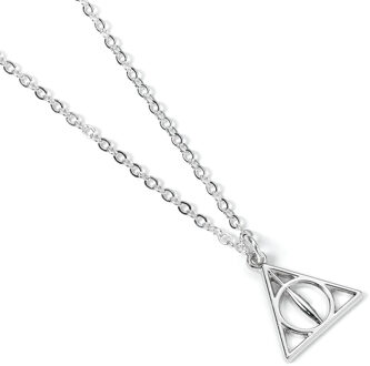 Harry Potter Pendant & Necklace Deathly Hallows (silver plated)