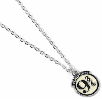 Harry Potter Pendant & Necklace Platform 9 3/4 (silver plated)