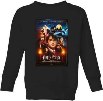 Harry Potter Philosopher's Stone Kids' Sweatshirt - Black - 98/104 (3-4 jaar) Zwart - XS