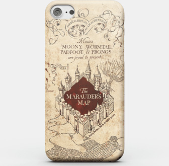 Harry Potter Phonecases Marauders Map telefoonhoesje - iPhone 8 - Snap case - mat