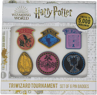 Harry Potter Pin Badge 6-Pack Triwizard Tournament Limited Edition