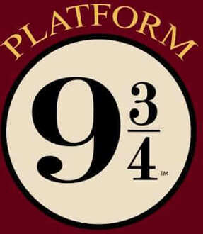 Harry Potter Platform 9 3/4 Hoodie - Burgundy - S - Burgundy