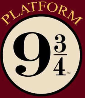 Harry Potter Platform 9 3/4 Hoodie - Burgundy - S Meerdere kleuren