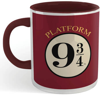Harry Potter Platform 9 3/4 Mug - Burgundy Wijnrood
