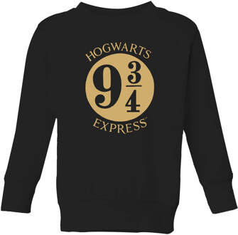 Harry Potter Platform Kids' Sweatshirt - Black - 122/128 (7-8 jaar) Zwart - M