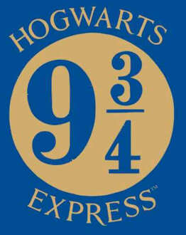 Harry Potter Platform Men's T-Shirt - Blue - XXL Blauw